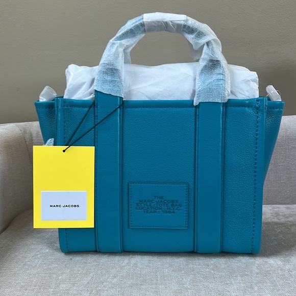 Marc Jacob Barrier Reef Mini Leather Tote Bag.  Brand new with tags - Picture 3 of 10
